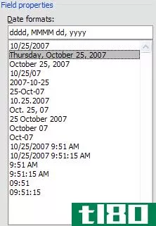 word2007：跟踪文档的修改日期和时间