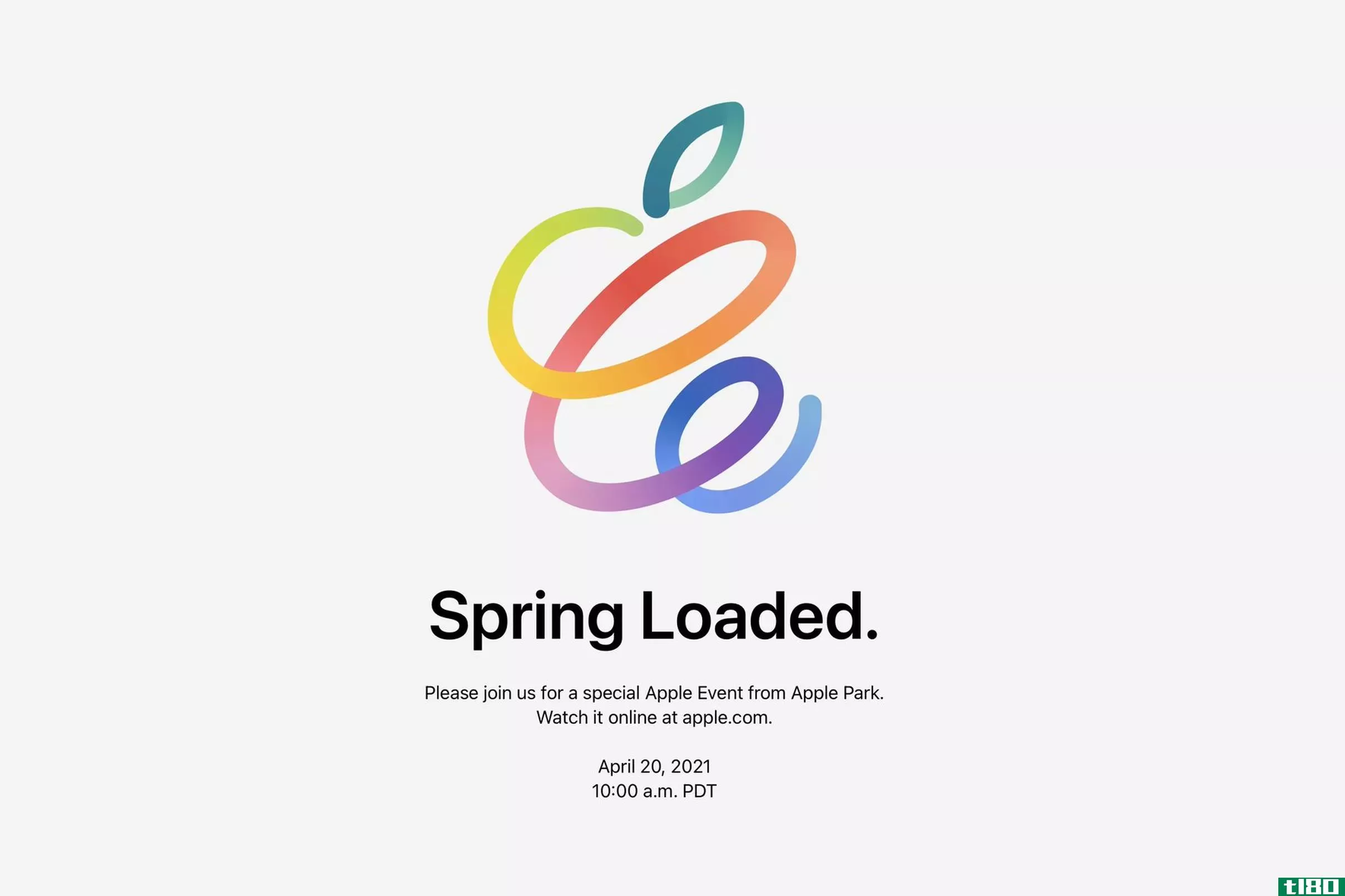 苹果正式宣布4月20日春季盛装活动