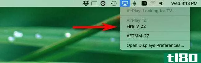 如何在mac上使用airplay（屏幕镜像）