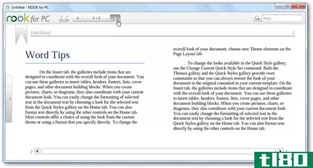 将word文档转换为ereader或ibooks的epub格式