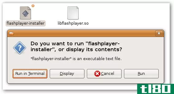 在ubuntu gutsy上安装firefox中的flash播放器