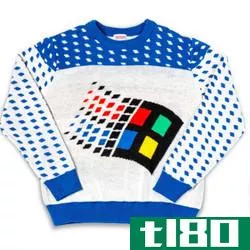 <em>The Windows XP Ugly Sweater is as essential as the operating system it’s based on.</em>