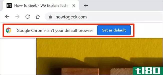 如何阻止web浏览器请求成为默认浏览器