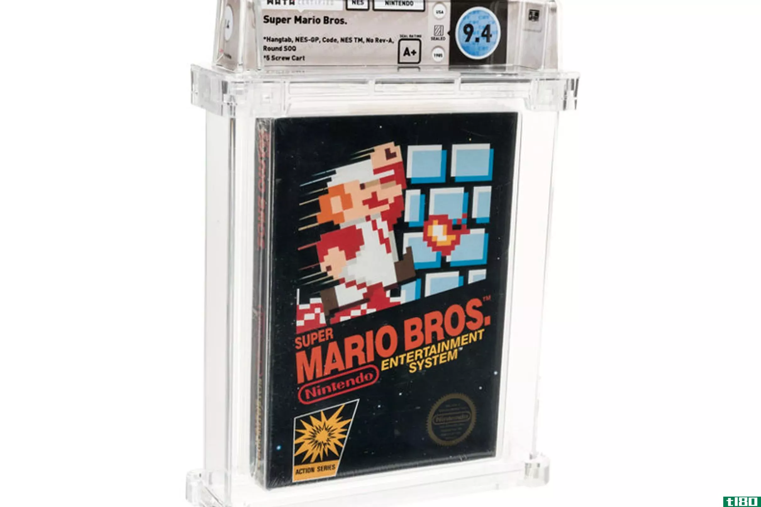 超级马里奥兄弟的密封副本打破了有史以来最昂贵的游戏销售记录