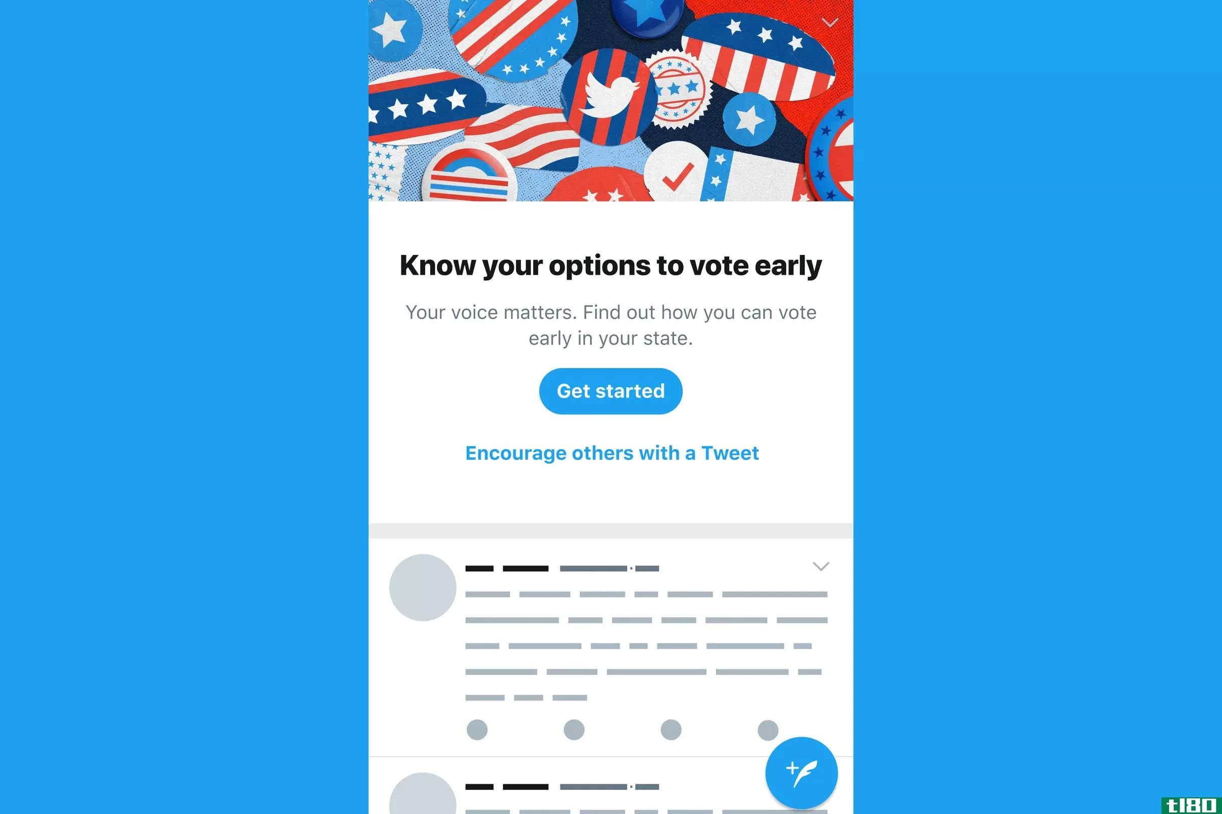 twitter正在添加提示、标签和表情符号，以促进美国的提前投票