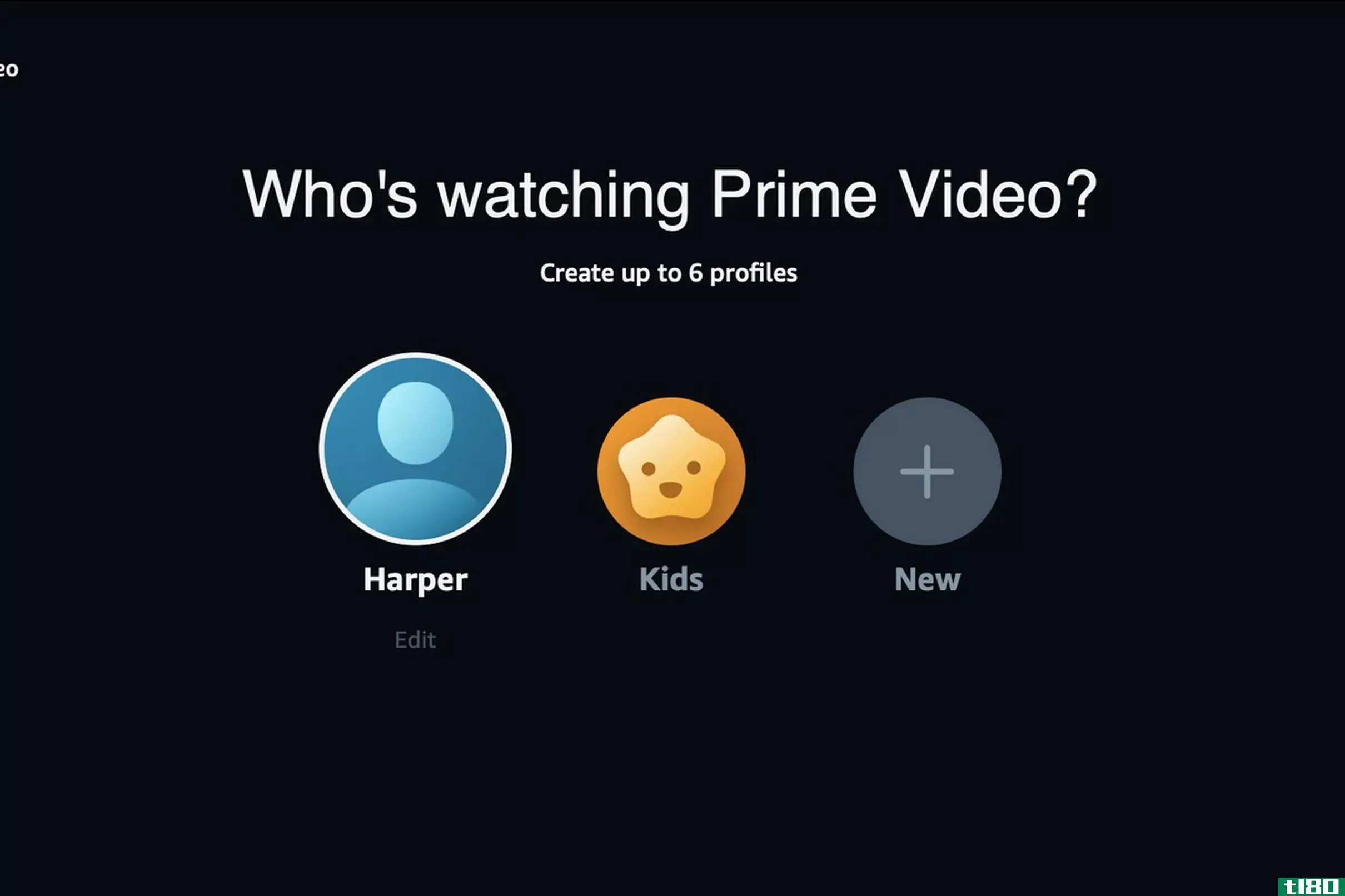 amazon prime video正在推出个人用户档案