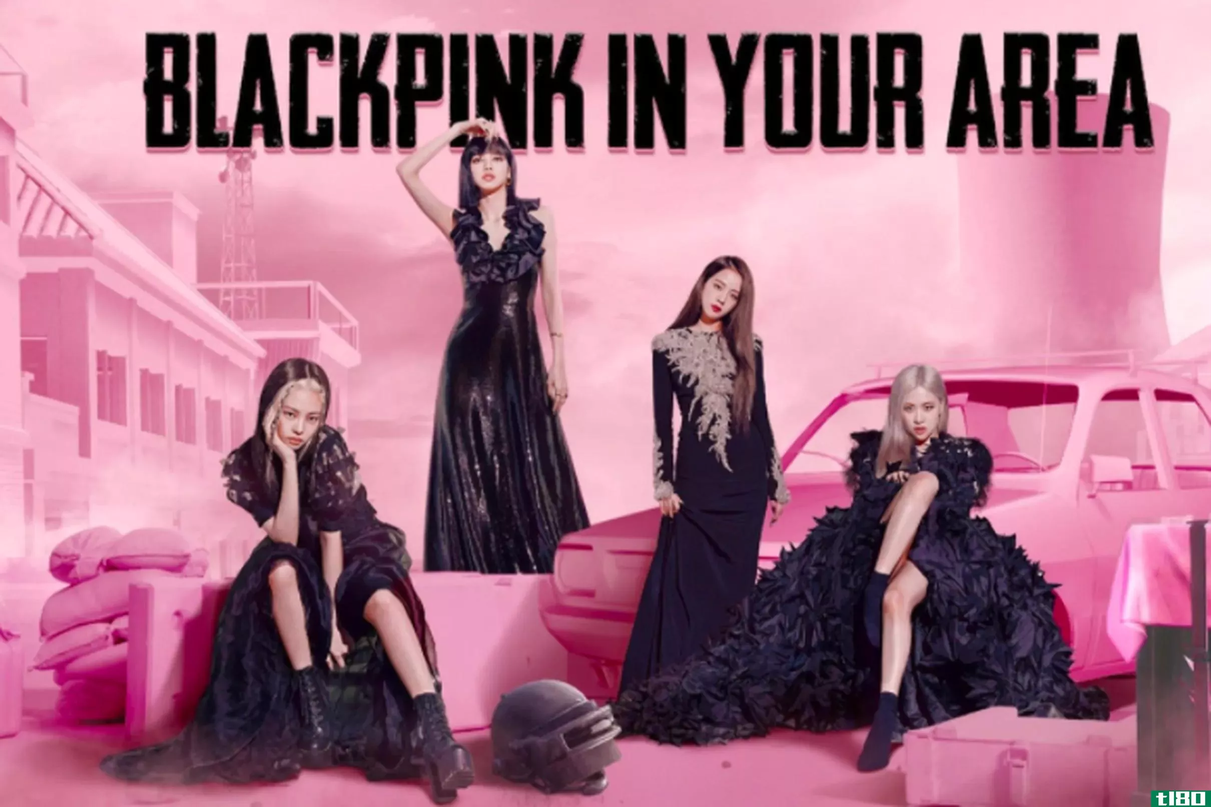 pubg mobile在游戏中加入了k-pop乐队blackpink