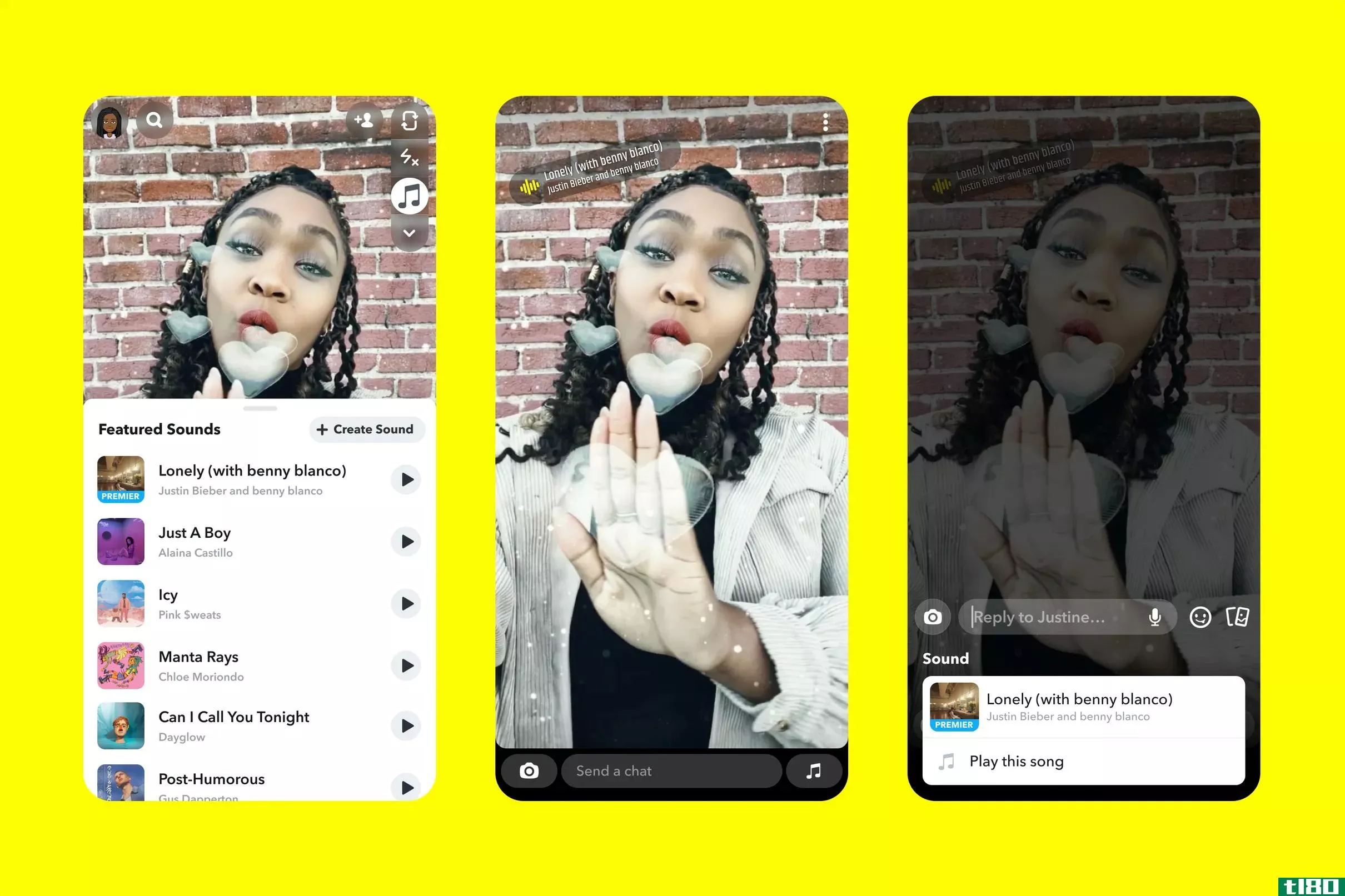 snapchat最终允许所有ios用户将音乐放入快照中