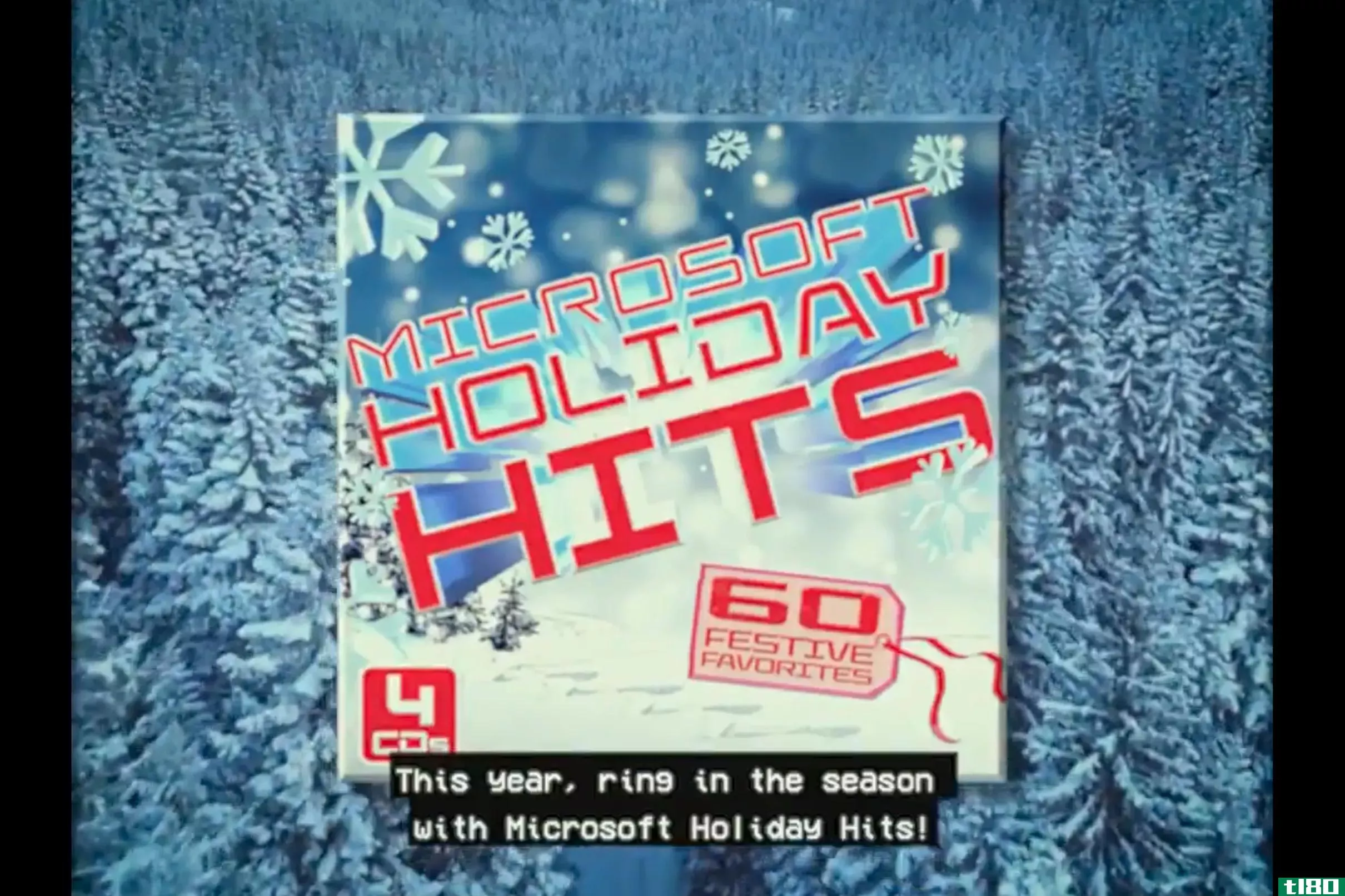 微软真的录制了一首圣诞颂歌，歌词是“宾格尔钟”