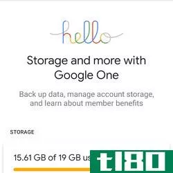 <em>You can now use Google One for free storage up to 15GB.</em>