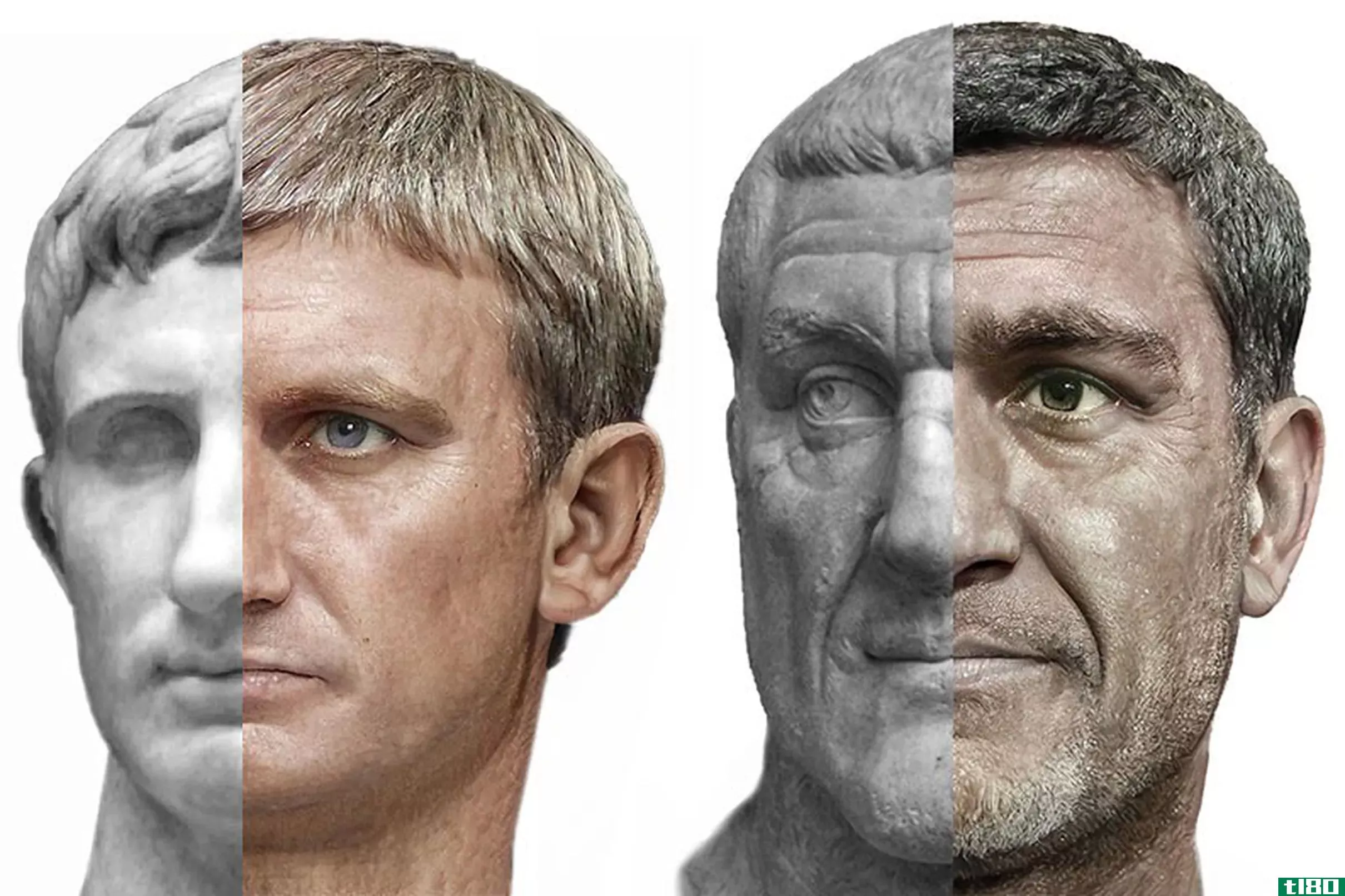 设计师如何利用人工智能和photoshop让古罗马皇帝复活