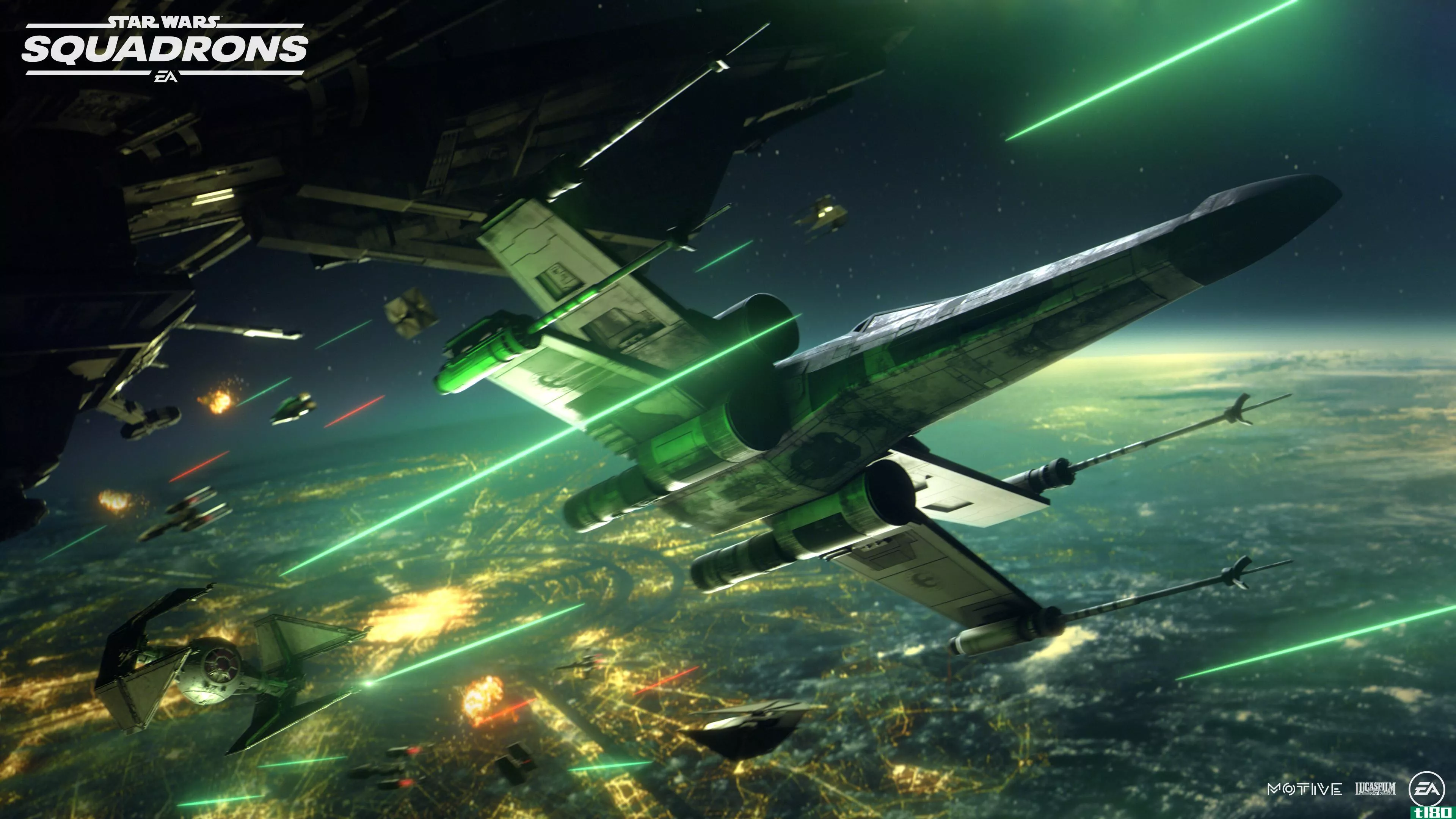 ea宣布星球大战：中队，一个新的第一人称星际战斗机斗狗游戏