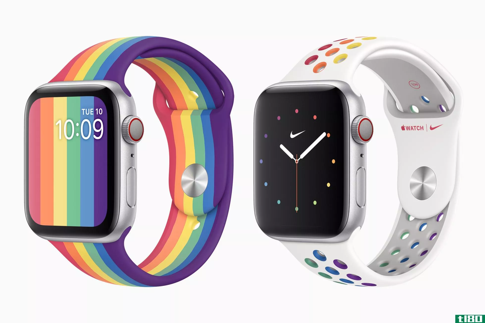 苹果公司用新的苹果手表表带和表脸来庆祝自豪感