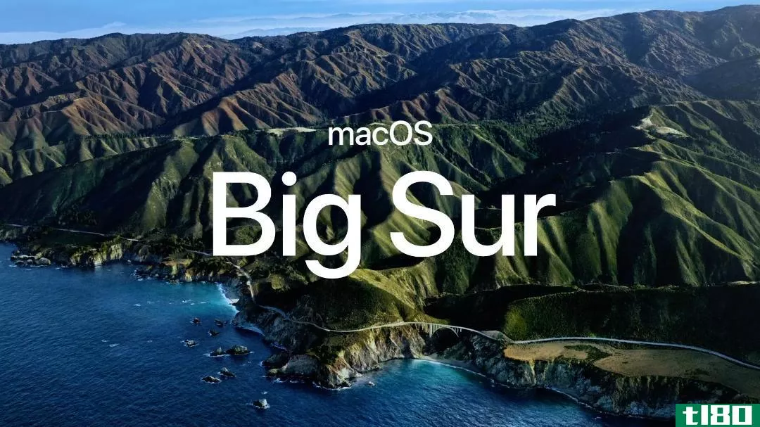 苹果宣布推出全新设计的macos big sur
