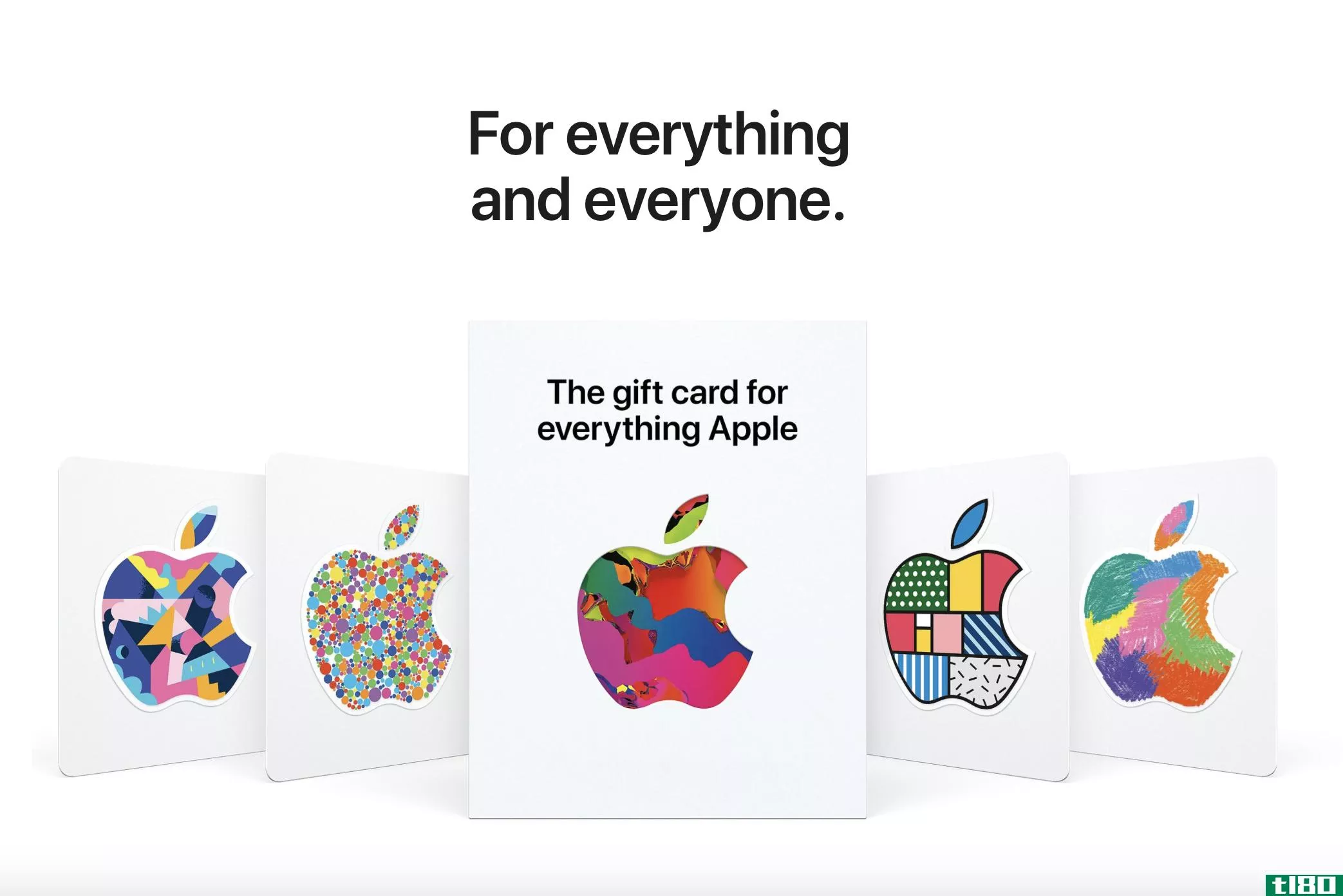 苹果新的通用礼品卡可以用来购买“苹果的一切”