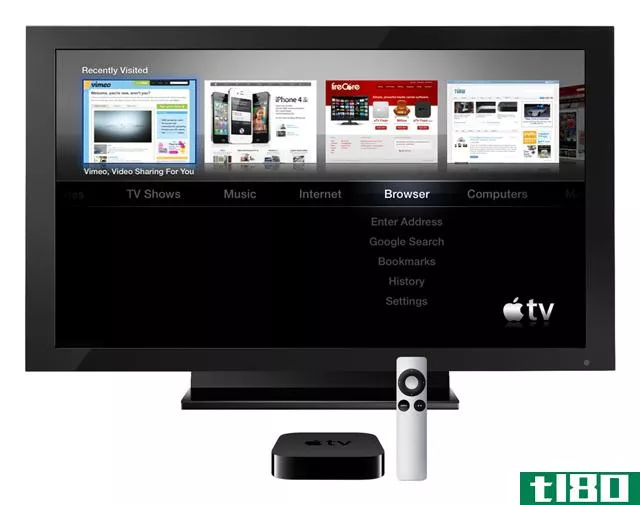 适用于apple tv的atv flash（黑色）1.2增加了视频缩放，增强了字幕支持