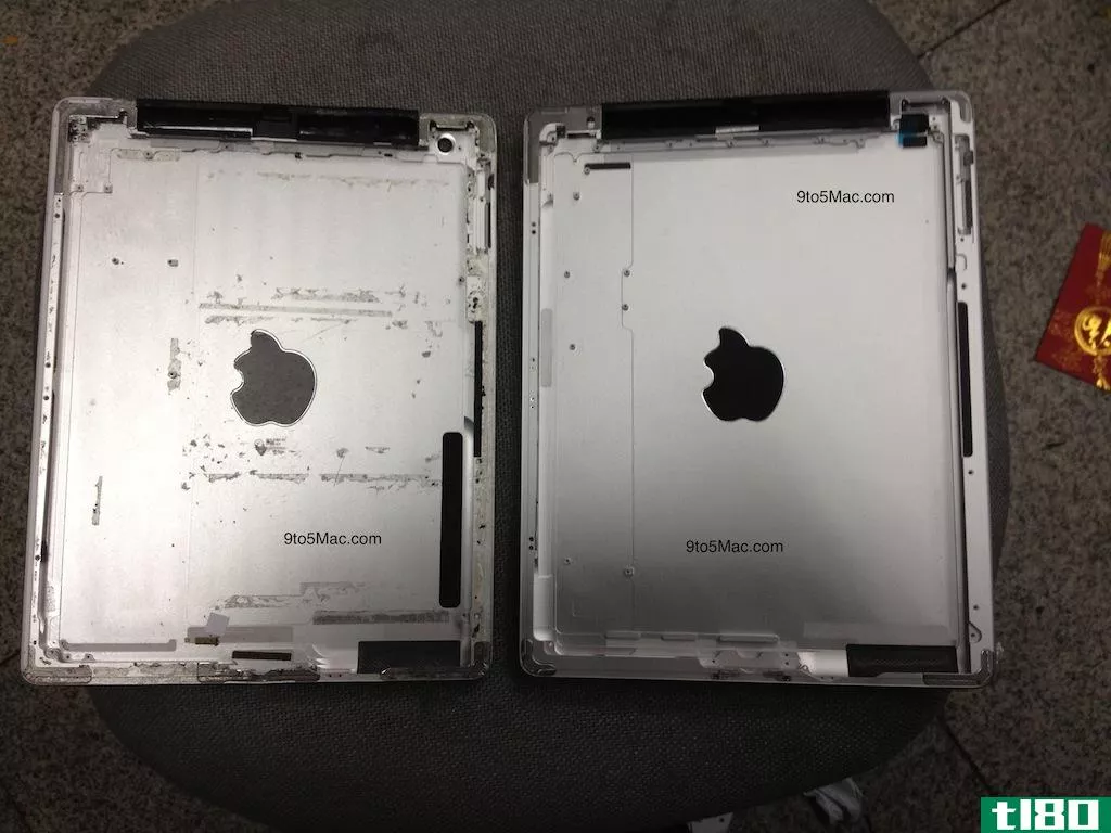 据称iPad3外壳的照片出现，消息人士说，即将推出改进的gpu，但没有四核，更厚的配置文件
