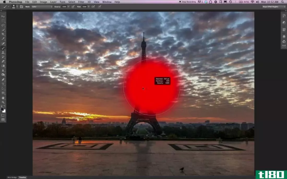 photoshop cs6预告片演示变暗的用户界面