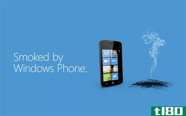 微软因其最新的好战广告而转向“被windows phone熏黑”