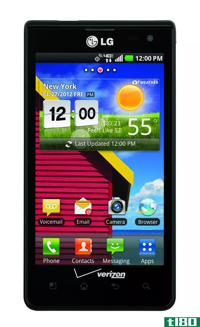 lg lucid中端android 2.3手机由verizon宣布，将于3月29日上市，售价79.99美元