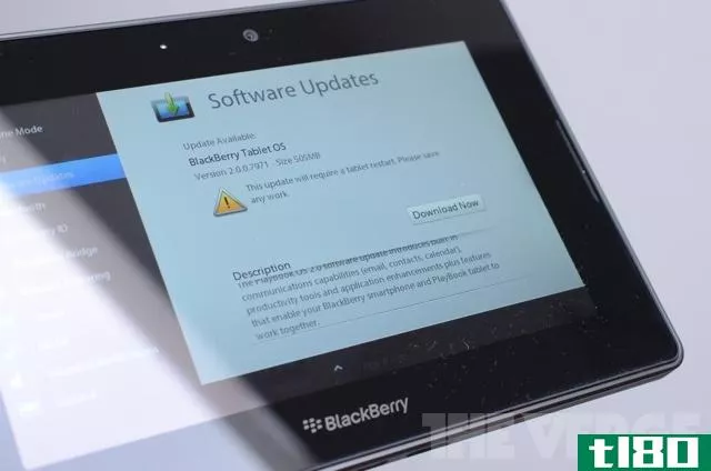 黑莓playbook 2.0发布，支持本机电子邮件和android应用程序