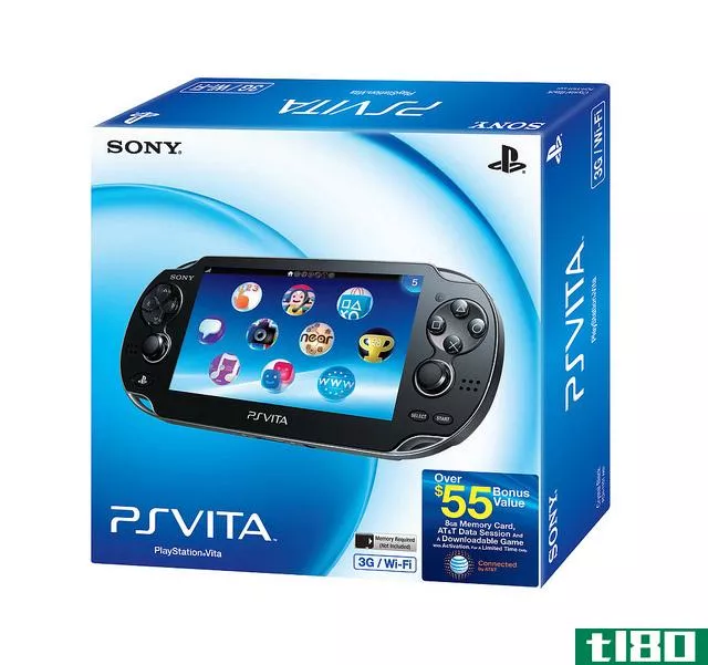 playstation vita发布捆绑包包括3g系统、8gb卡和psn游戏，售价299美元