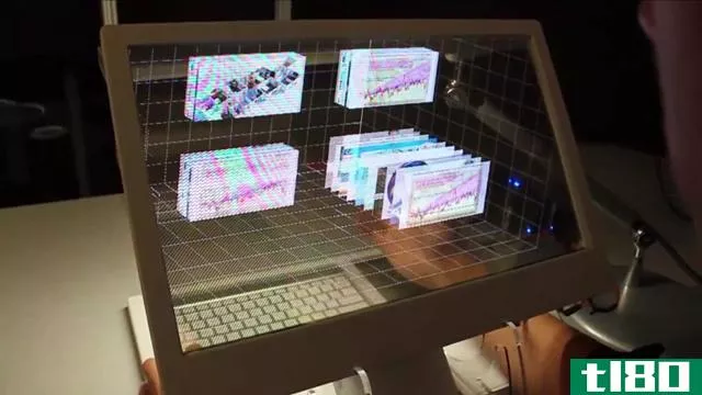 微软的透明3d桌面让虚拟计算环境触手可及