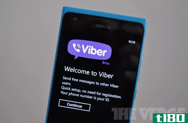 聊天应用viber发布了windows phone和blackberry betas，但暂时没有语音通话