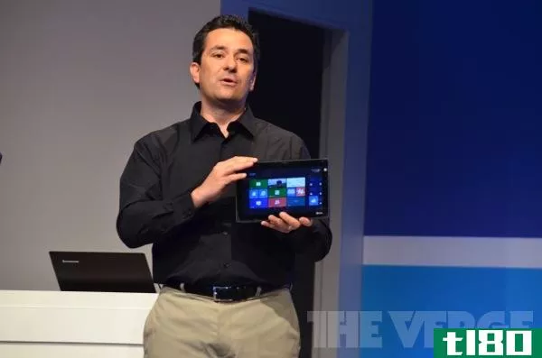微软展示基于arm的Windows8平板电脑