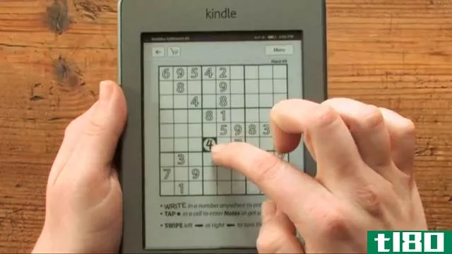 puzzazz为KindleTouch带来电子书手写识别功能