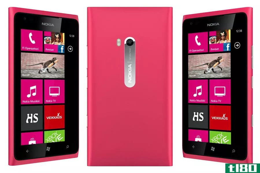 诺基亚：Lumia900将在某个时候以洋红色提供