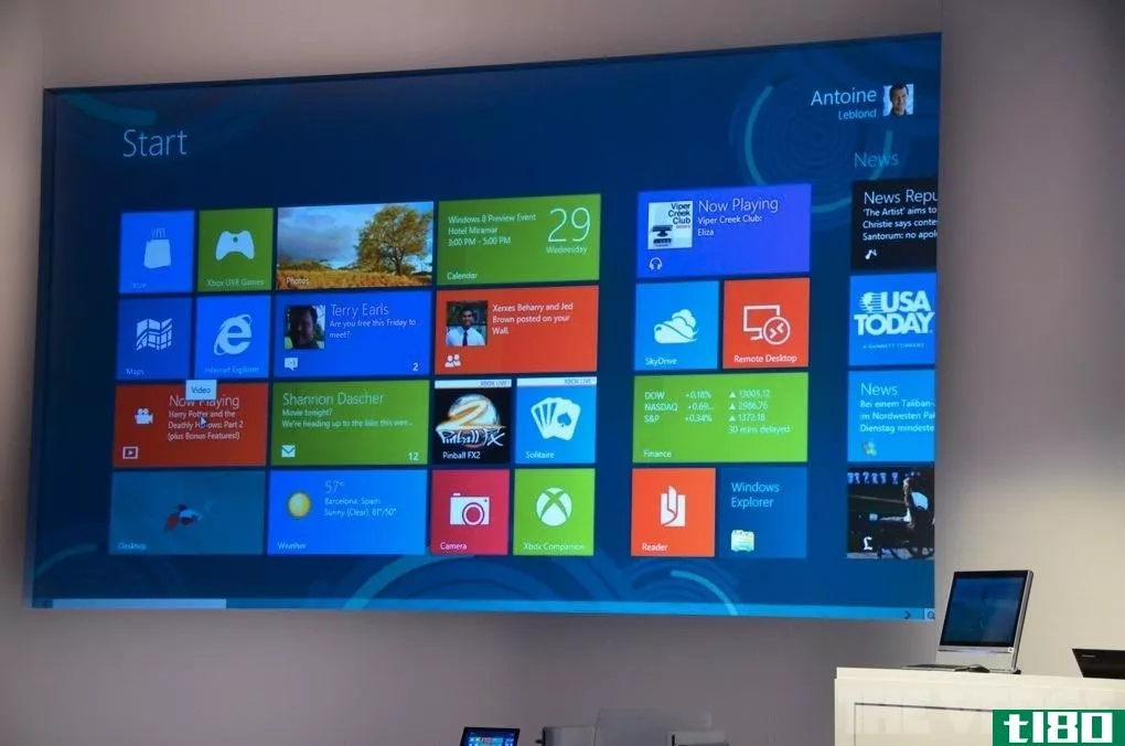 据报道，微软Windows8升级计划将于6月启动