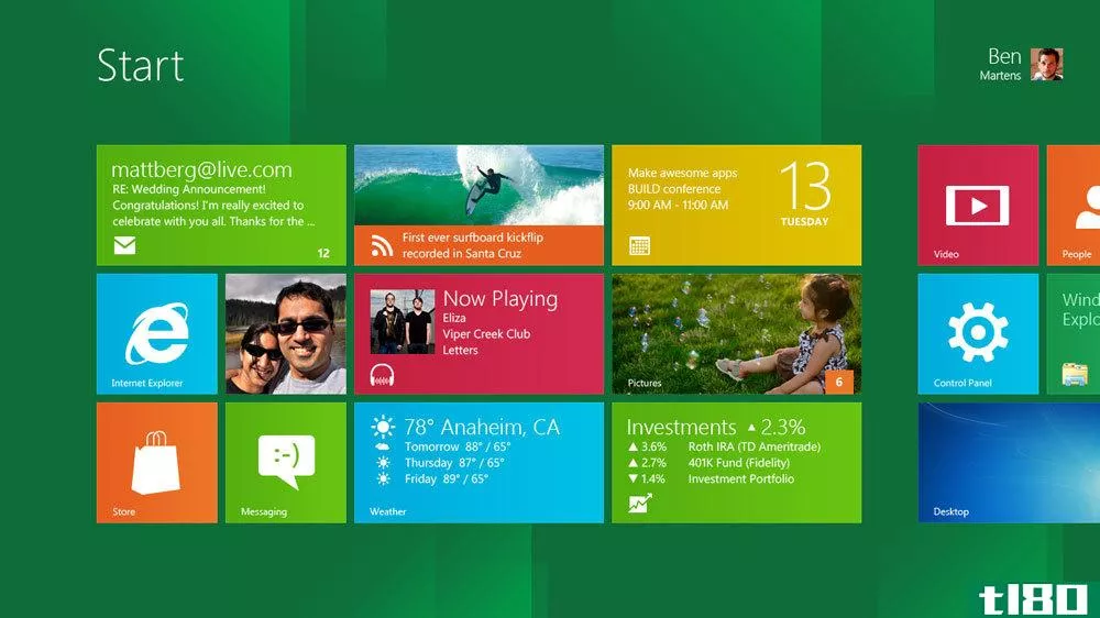 首款Windows8“消费者预览”预装应用曝光