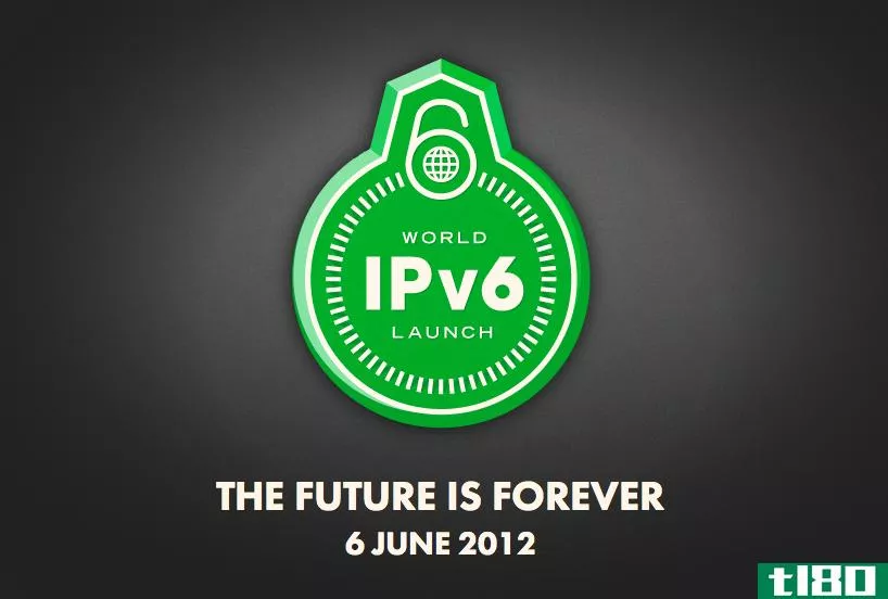 定于2012年6月6日举行的世界ipv6发布日；谷歌、facebook和at&t都是ipv6的支持者