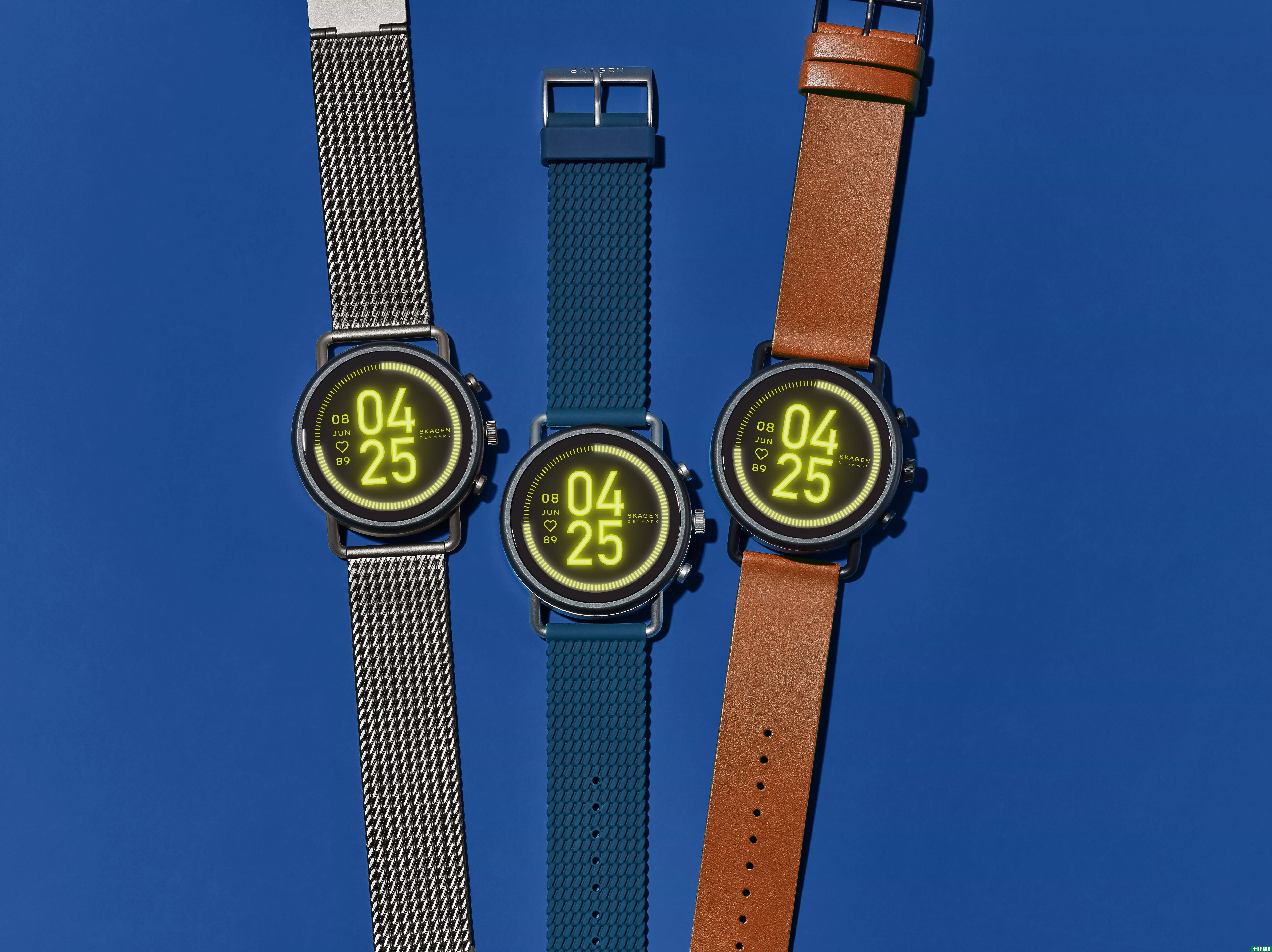skagen falster 3 wear os智能手表有snapdragon 3100和1gb内存