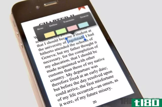 googleplaybooks的iphone/ipad更新增加了注解和书签