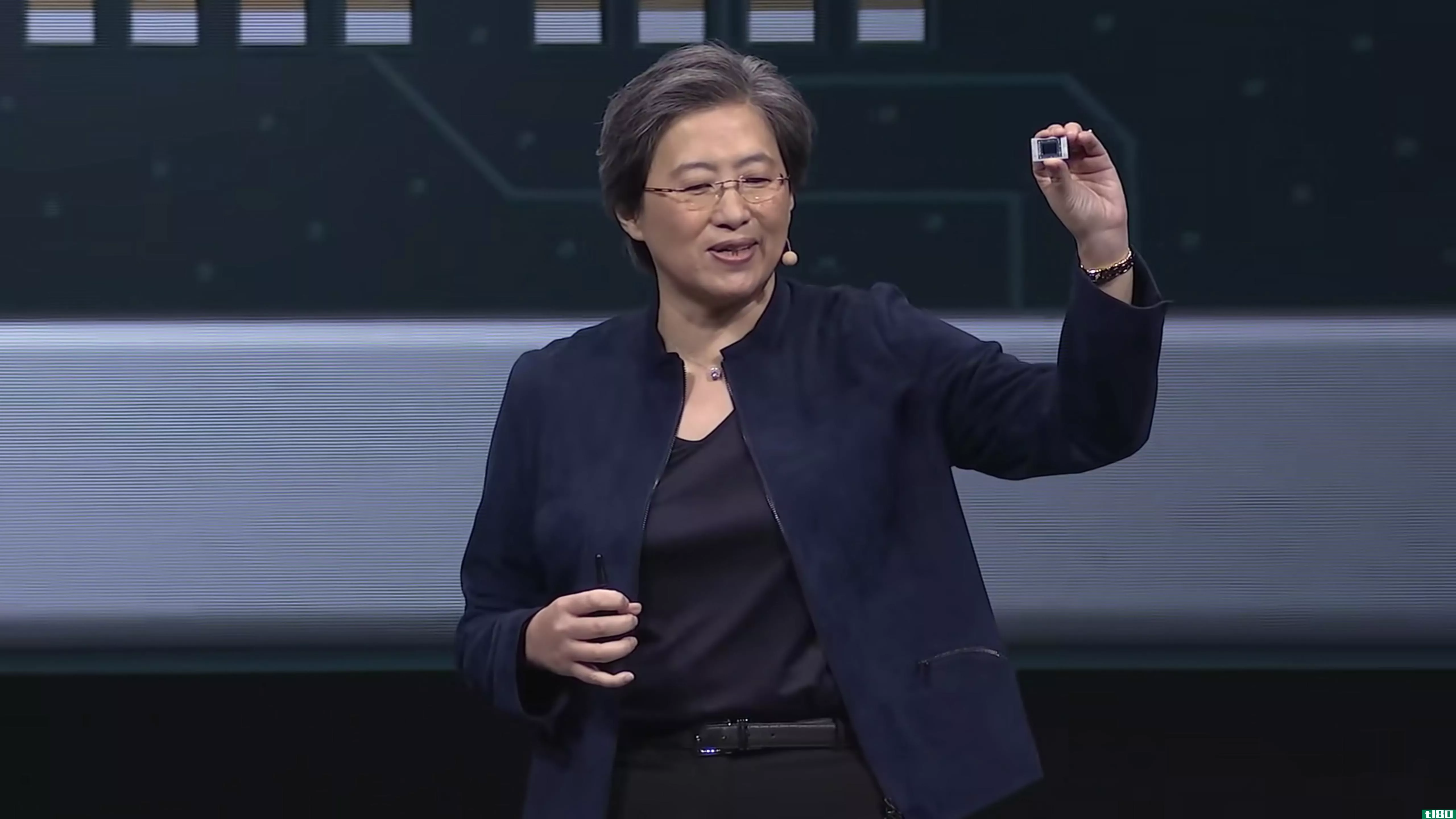 amd首席执行官lisa su博士谈到新的ryzen 4000芯片和性能优于英特尔