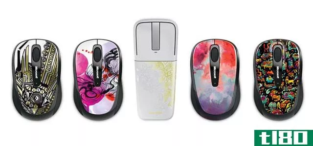 微软宣布推出五款新的艺术家版鼠标设计和限量版颜色
