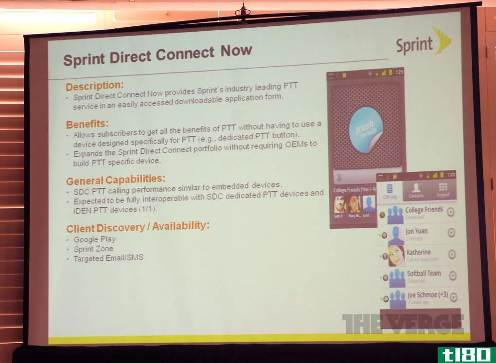 sprint direct connect现已确认：android应用为普通智能手机带来按键通话功能