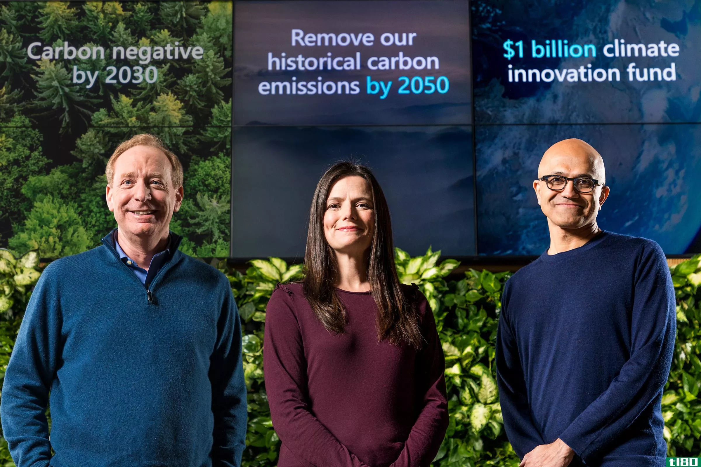 微软希望捕获它曾经排放的所有二氧化碳