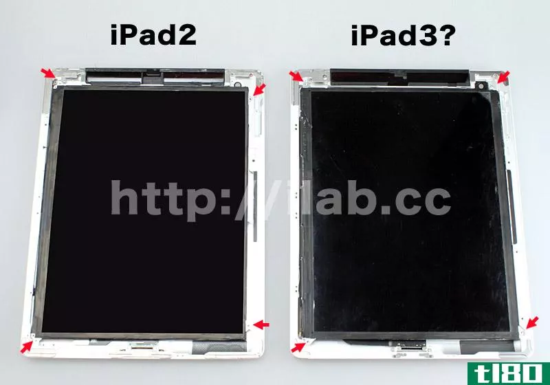 iPad3的传闻部分完美地结合在一起：外壳、连接器和夏普qxga显示屏