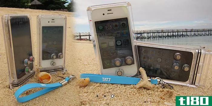 tat7 iphone水肺保护套可以让你在水下拍照，只有这样