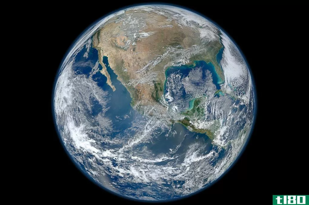 美国宇航局的6400万像素地球照片