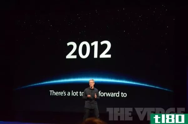蒂姆•库克（timcook）承诺在2012年为苹果提供更多此类创新