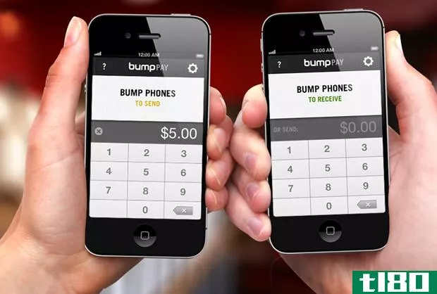 bump pay可以让你通过点击iphone来汇款