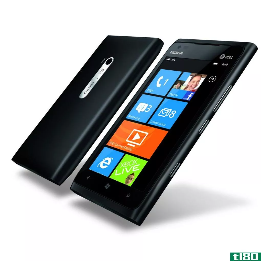 诺基亚lumia 900 lte windows phone，at&t专用