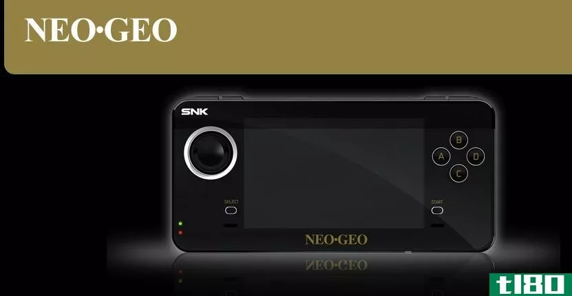 neo geo x便携式控制台是真实的，今年春天从大火中脱颖而出