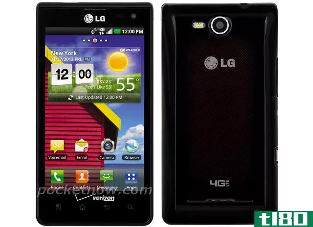 泄露的lg-lucid4g显示了一款中档姜饼手机