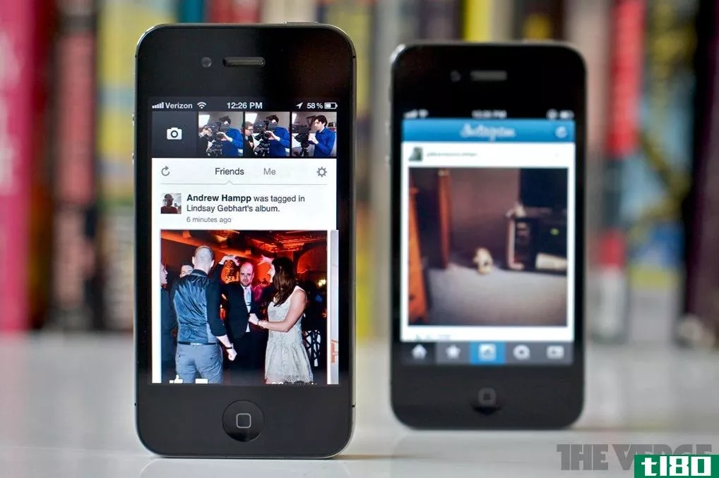 facebook的iphone摄像头采用instagram风格的过滤器和批量上传照片