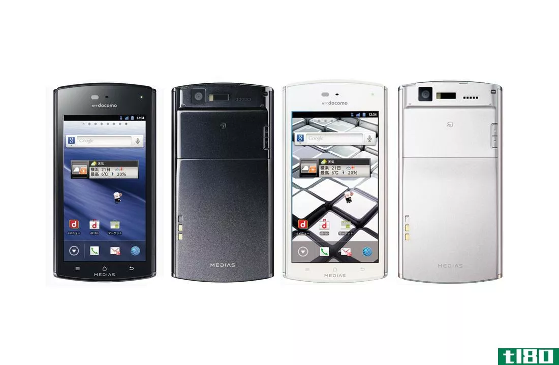nec展示MediaN-05d安卓手机，与富士通联手打造“世界最薄”智能手机